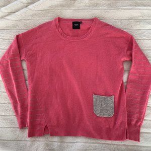 Yoon Cropped Cashmere Sweater in hot pink Size Small
